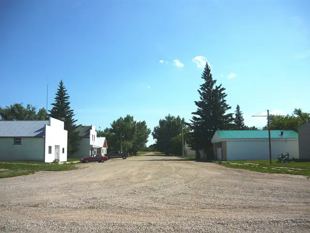 Main Street in Speers, looking south